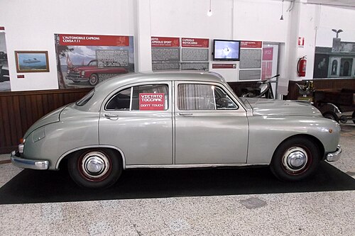 1947 front wheel-drive CEMSA Caproni F.11